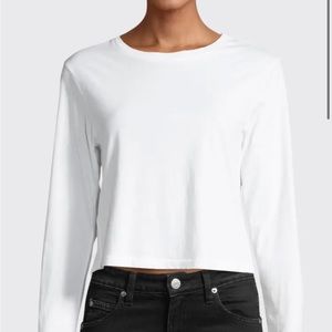 AMO Long Sleeve Crop Tee